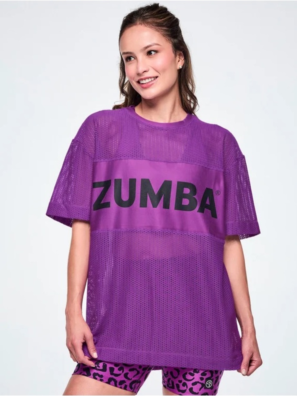 Zumba Ultrabright Boxy Top